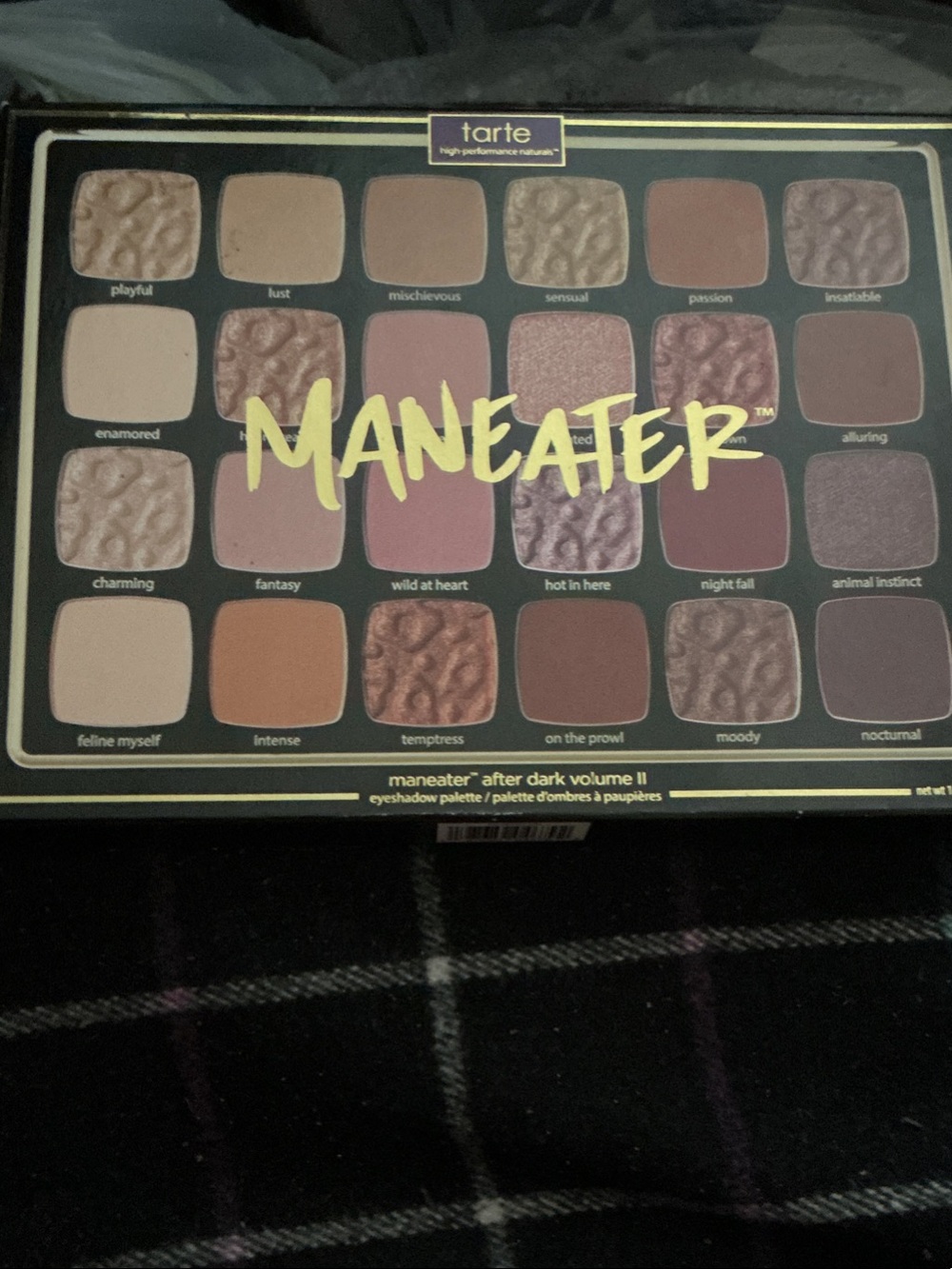 Tarte Maneater Eyeshadow Palette - Neutral, Pink, Plum & Gold Shades